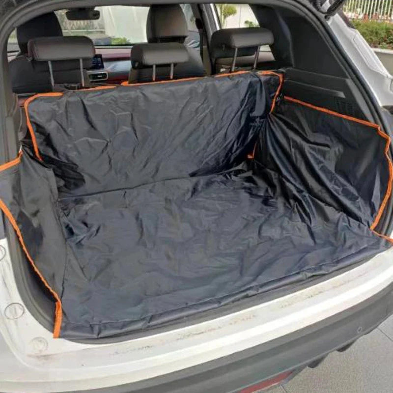 Waterproof Dog Car Seat Cover Hammock — Universal Rear Seat Protector for Small, Medium & Large Dogs, 185 x 105 x 38 cm (73 x 41 x 15 in)