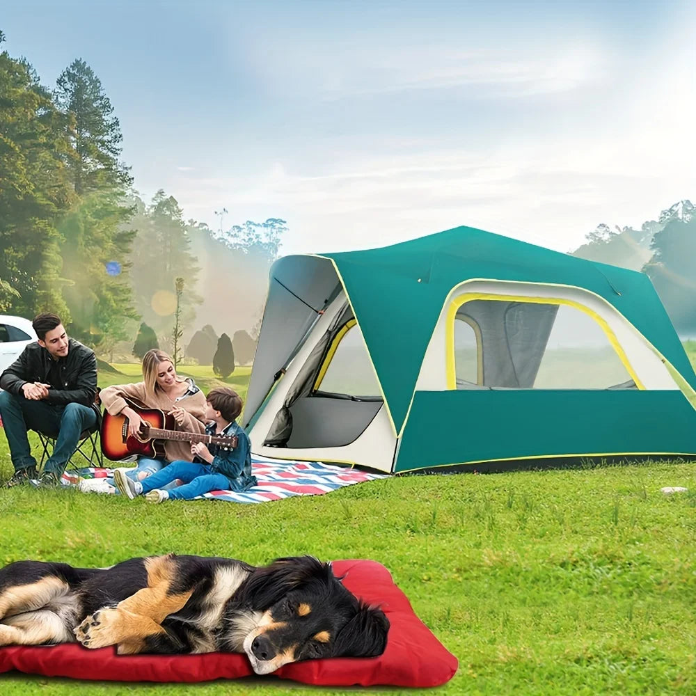 Waterproof Anti-Slip Washable Pet Bed Cushion Outdoor Dog Mat Non-Slip Bed Pad