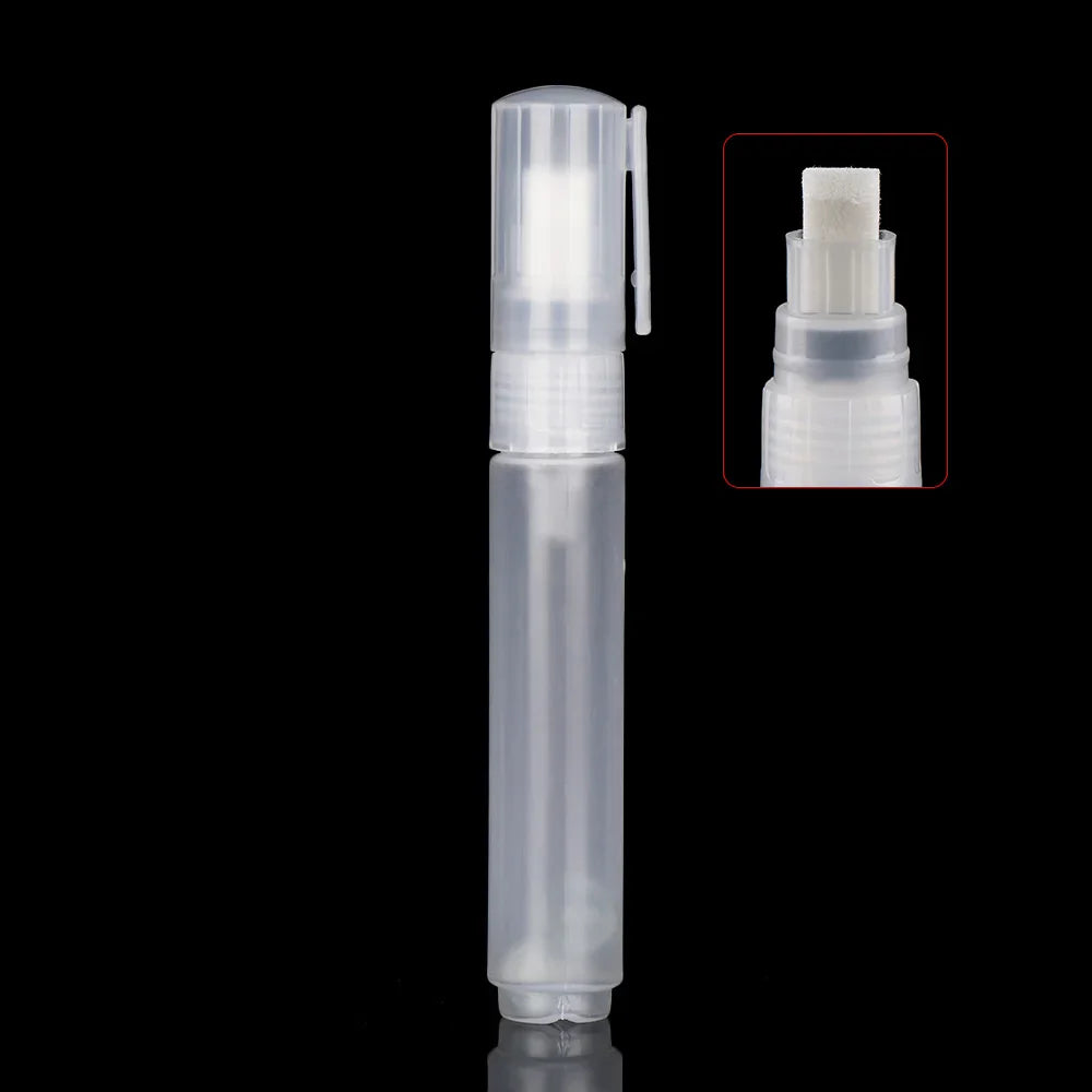 Refillable Transparent Empty Paint Pen Rod – Reusable Liquid Ink Marker Accessory for Graffiti & Chalk, Tip Sizes 0.7–50mm (0.03–1.97in)