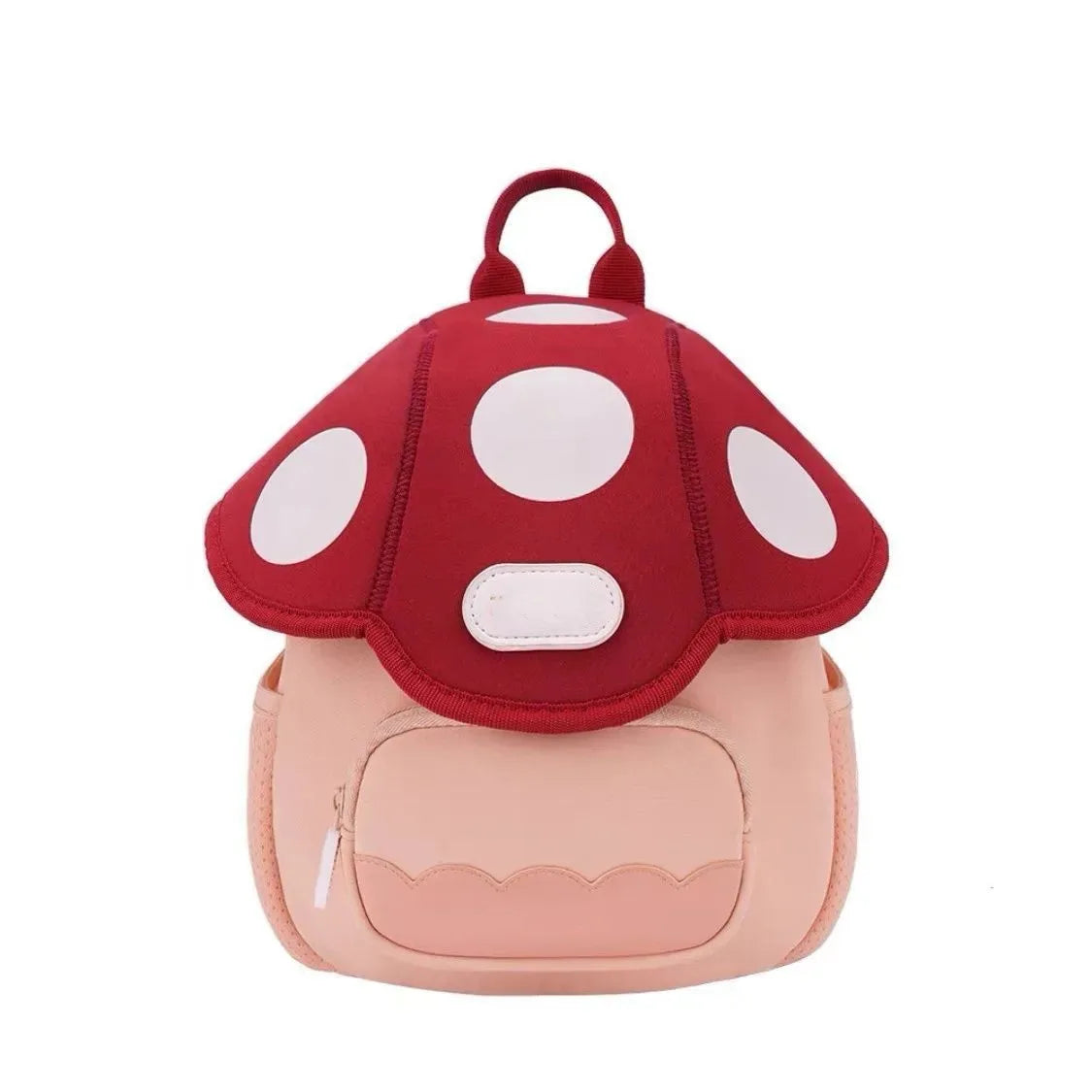 Ice Cream Shape Kids Backpack for Kindergarten - Cute Cartoon School Bag for Girls & Boys, Ages 4-6 (PVC, Zipper)