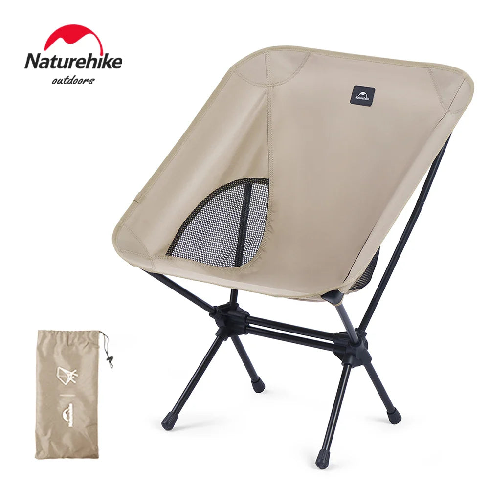 Folding Moon Camping Chair – Lightweight Portable Outdoor Travel & Picnic Chair