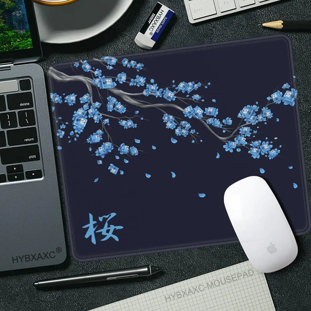 Cherry Blossom (Sakura) 45×40 cm (17.7×15.7 in) Non-Slip Stitched-Edge Gaming Mouse Pad Desk Mat