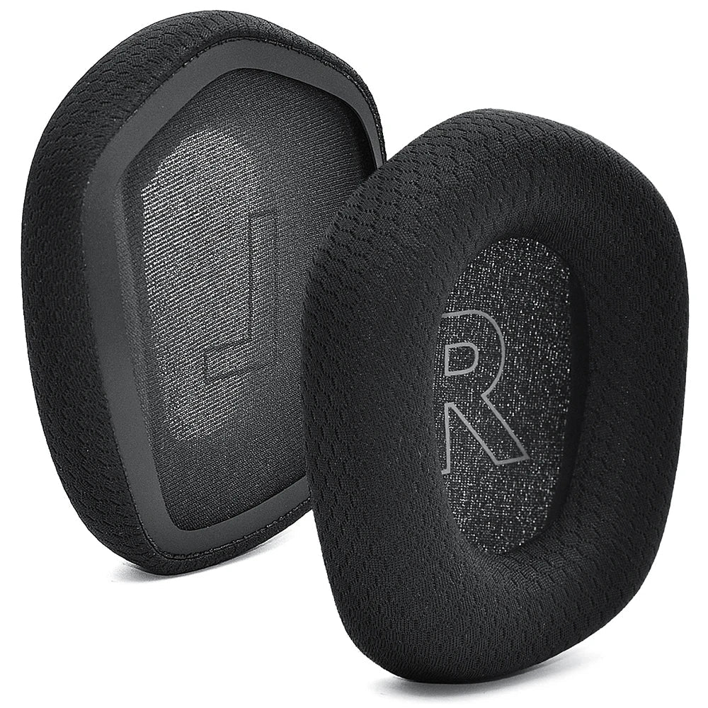 Gaming Headset Replacement Ear Pads & Headband — Soft Foam Leather Cushions, Quick-Install