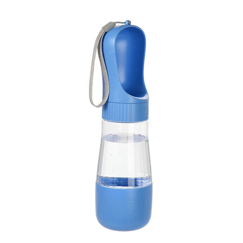 Portable 2-in-1 Dog Water Bottle with Food Container – Travel Pet Water Dispenser for Small to Large Dogs & Cats
