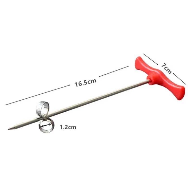 Manual Spiral Roller Vegetable Slicer – 1 or 2-Pack Radish & Potato Cutter
