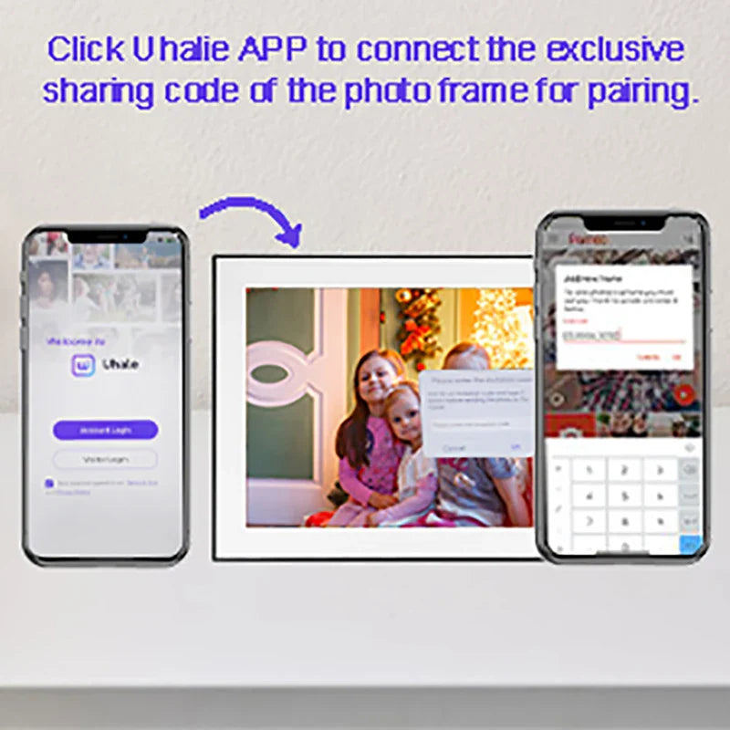 15.6-Inch (39.6 cm) 32GB WiFi Touch IPS Digital Photo Frame 1920x1080 Full HD Smart Frame - Share Photos & Videos