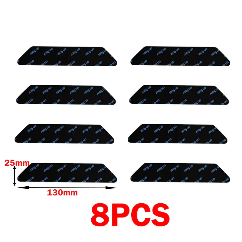 Non-Slip Rug Corner Pads - Reusable Washable PU Carpet Grippers Anti-Curling Adhesive for Rugs & Mats