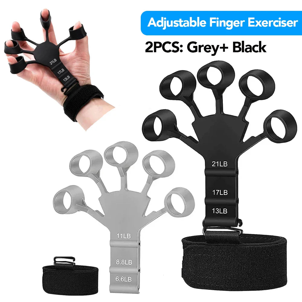 Adjustable Hand Gripper 5–60 kg (11–132 lb) - Hand Strengthener & Finger Exerciser Wrist Trainer