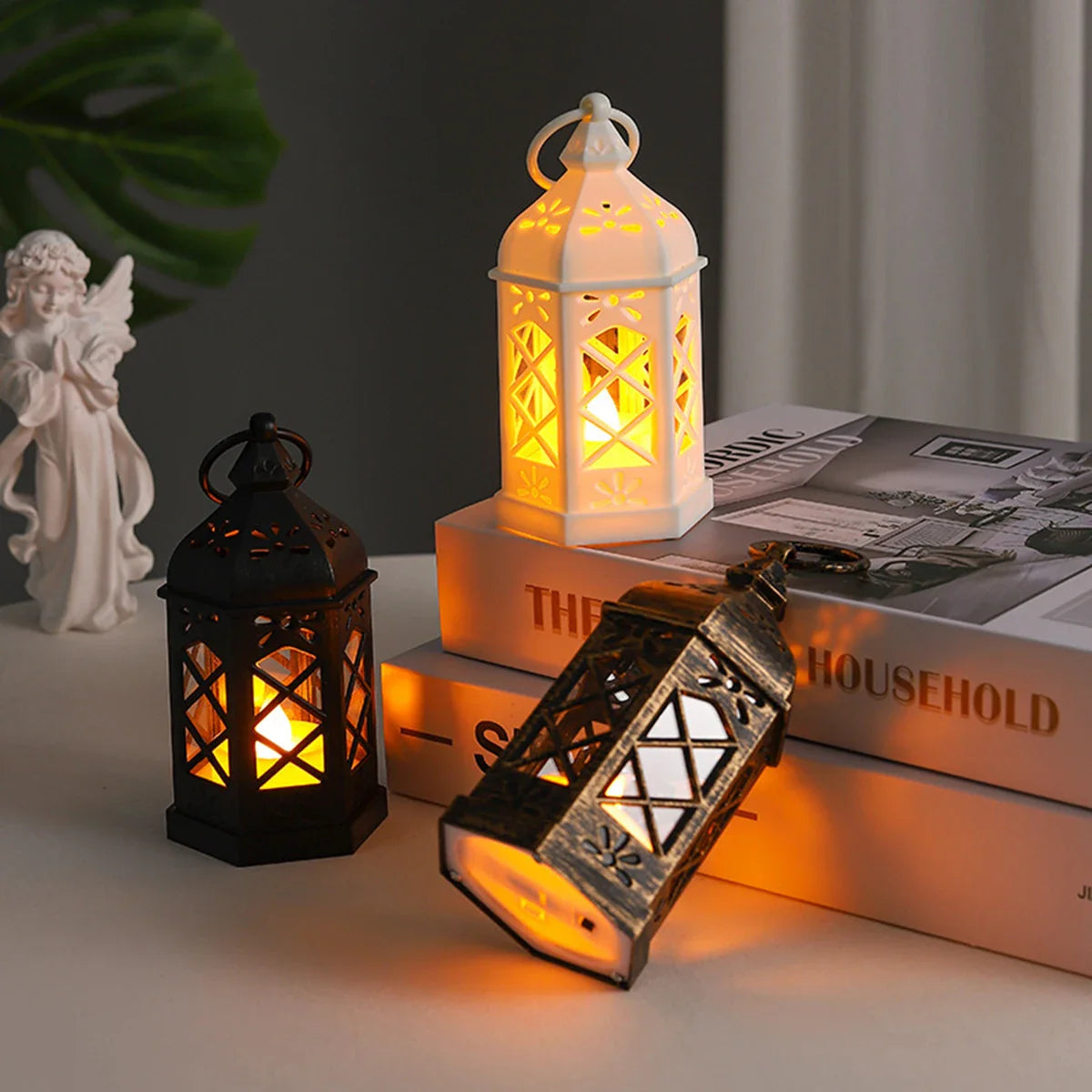Modern Tabletop & Shelf Decorative Accent Ornament for Living Room and Bedroom