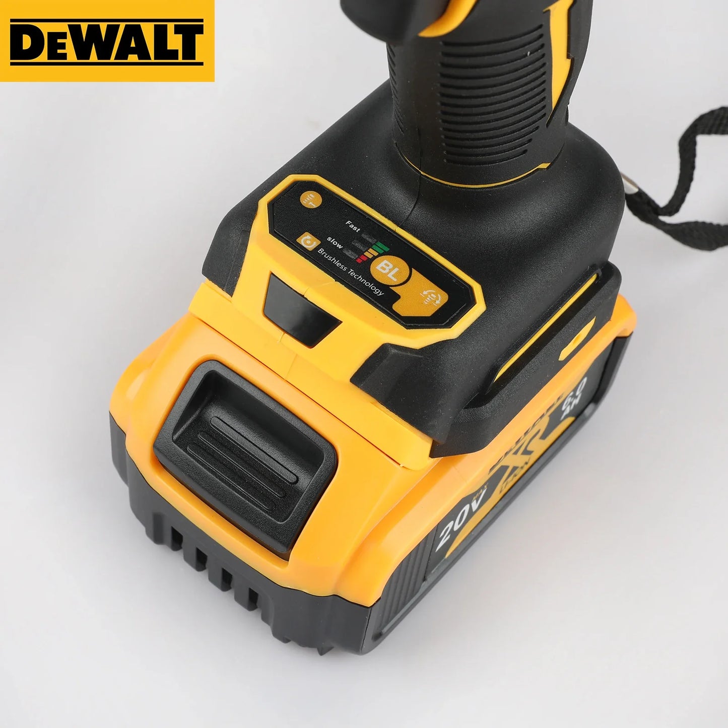 20V Cordless Brushless 1/2-Inch (12.7 mm) Impact Wrench, Variable Speed, Detent Pin Anvil, Bare Tool (Battery Not Included)