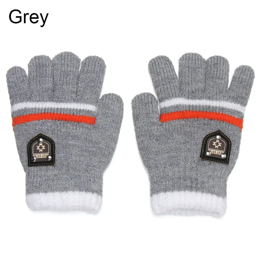 Kids Waterproof Ski Gloves – Insulated Winter Gloves for Boys & Girls (Ages 5–10)