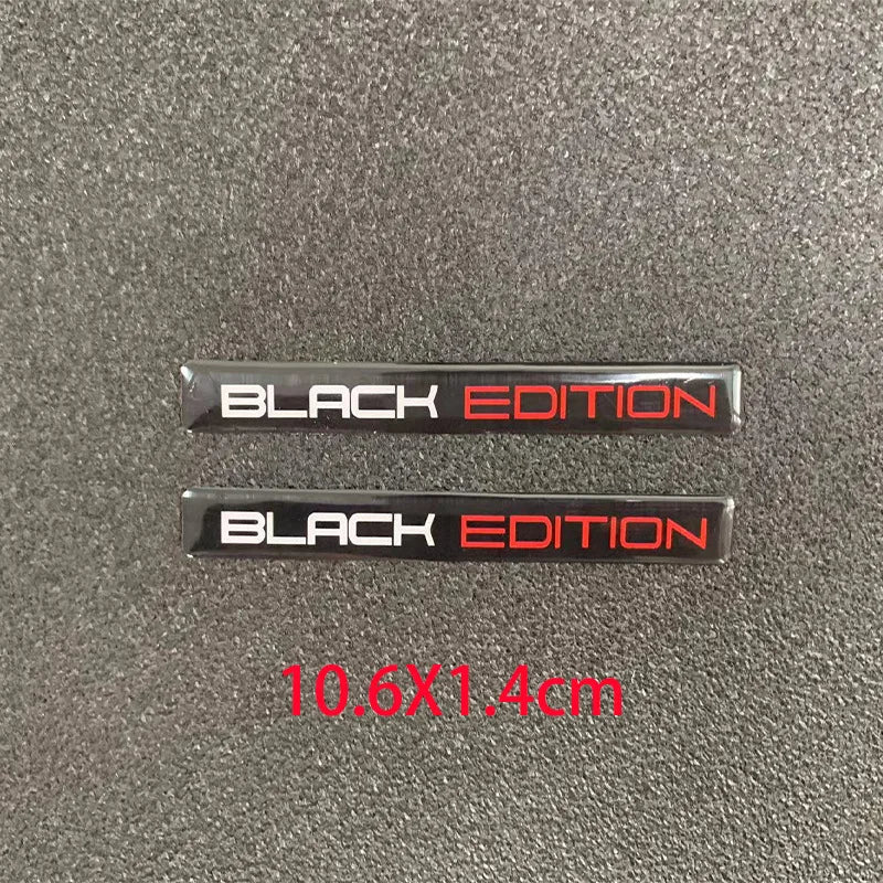 3D Aluminum Emblem Badge Sticker Decal for Car & Motorcycle - Self-Adhesive Automotive Emblem