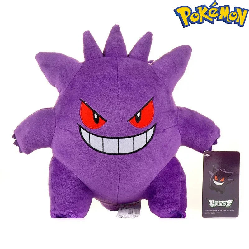 40 Styles Anime Pokemon Kawaii Plush Toys - Pikachu, Gengar, Dragonite, Piplup Cute Plushies for Kids & Christmas Gifts