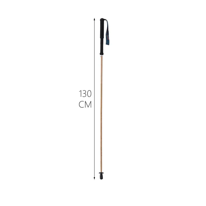 Ultra-Light Carbon Fiber Folding Trekking Poles - Collapsible Anti-Shock Hiking & Nordic Walking Sticks (110/120/130 cm | 43.3/47.2/51.2 in)