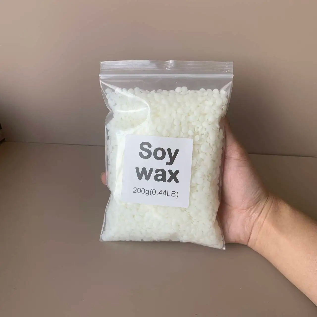 Natural Soy Wax Flakes & Granules for Candle Making – 50g–1000g (1.8–35.3 oz)