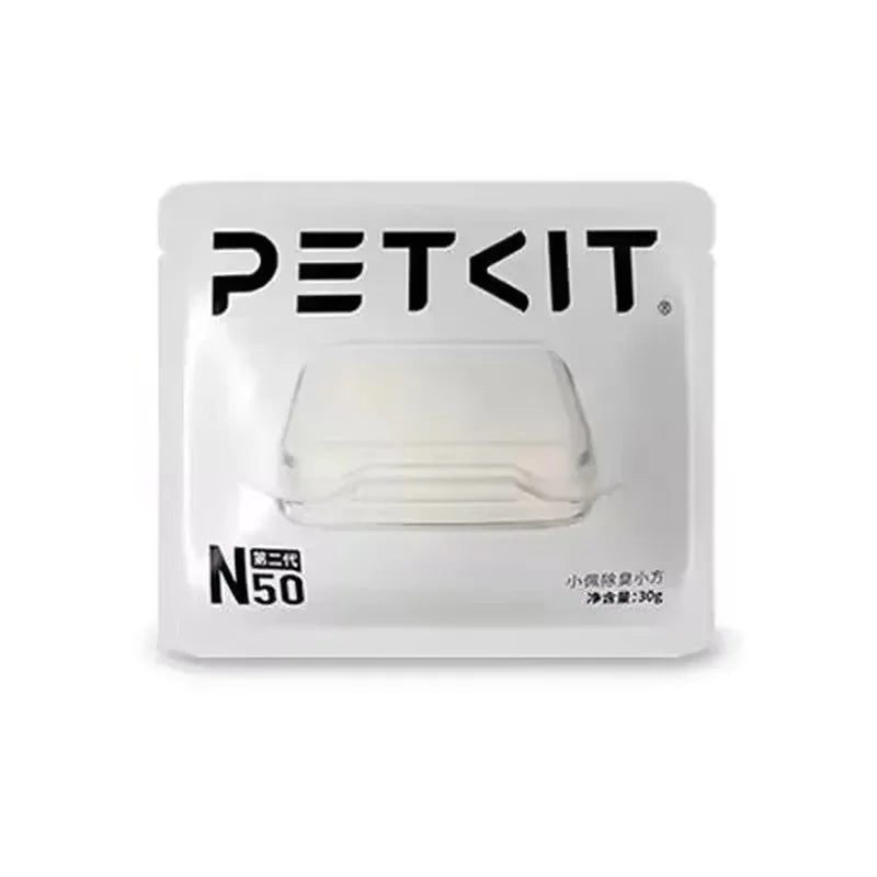 Deodorant Cube Refill for Automatic Cat Litter Box, 3-Pack (5 x 5 x 1 cm / 1.97 x 1.97 x 0.39 in) Odor Control