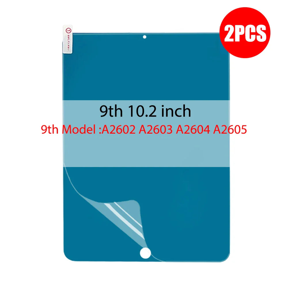Paper-Feel Matte Screen Protector for 11-Inch (27.9 cm) iPad, 2-Pack PET Film, Anti-Glare, No Glass