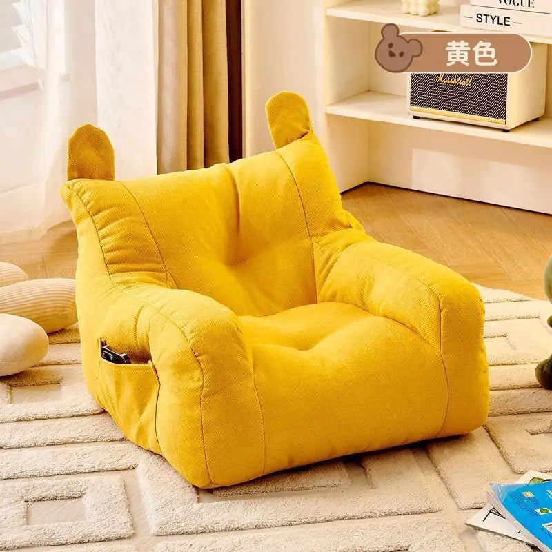 Toddler Armchair Upholstered Kids Sofa Chair for Boys & Girls, Single-Seat Mini Couch for Playroom with Lightweight Washable Cover