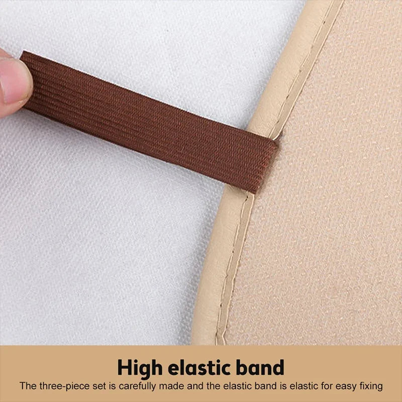 Summer Breathable Ice Silk Car Seat Cushion Cover - Cooling Non-Slip Universal Front & Rear Seat Protector Pad