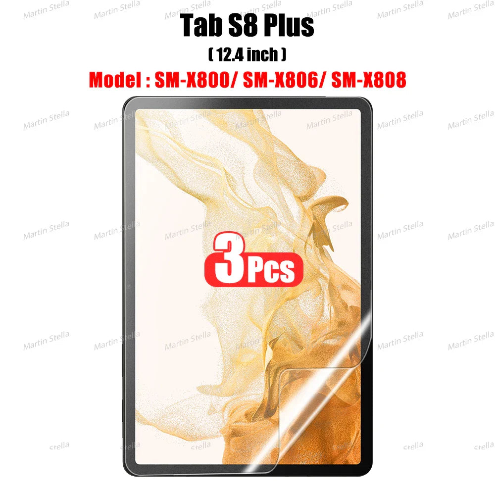 3-Pack Paper-Feel Matte Screen Protector for 11-Inch (27.9 cm) Tablet — Paperlike Drawing & Writing, PET, Anti-Glare, No Glass