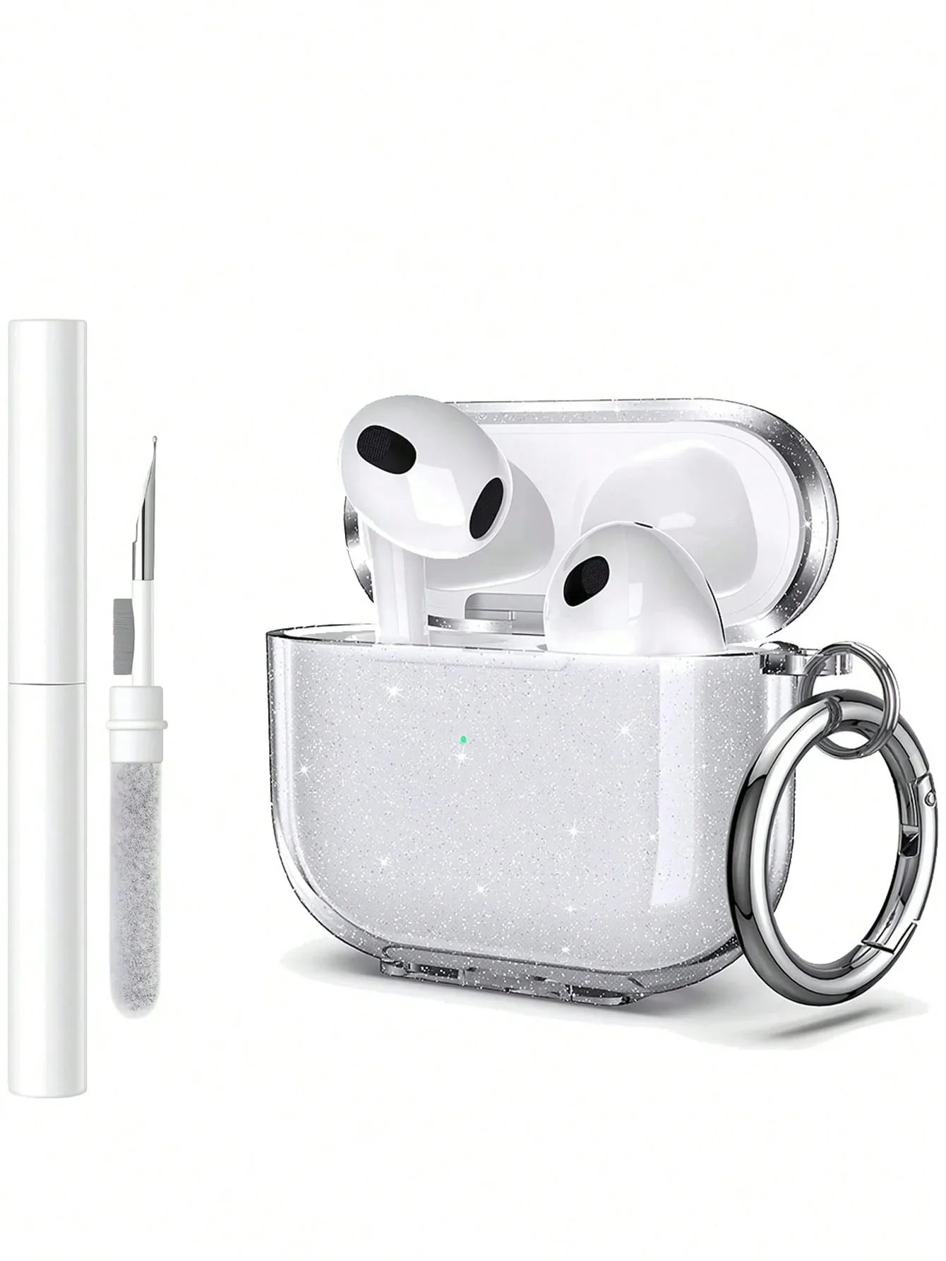 Silicone Protective Case for Wireless Earbuds Pro Series with Cleaning Kit - Compatible with Multiple Earphone Generations