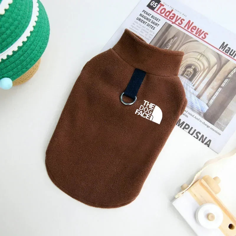 Fleece Warm Dog Sweater Vest — Autumn Winter Coat for Small Dogs (Chihuahua, French Bulldog, Yorkie)