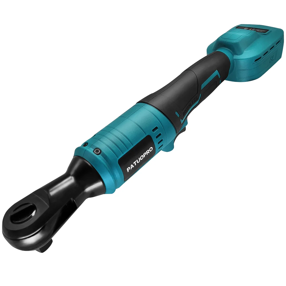 1/2 in (12.7 mm) Brushless Cordless Electric Ratchet Wrench - 18V Lithium Battery Compatible (Tool Only)