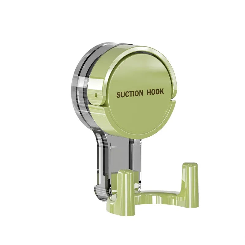 Strong Suction Cup Traceless No-Drill Adhesive Hook for Bathroom, Kitchen, Door, Toilet