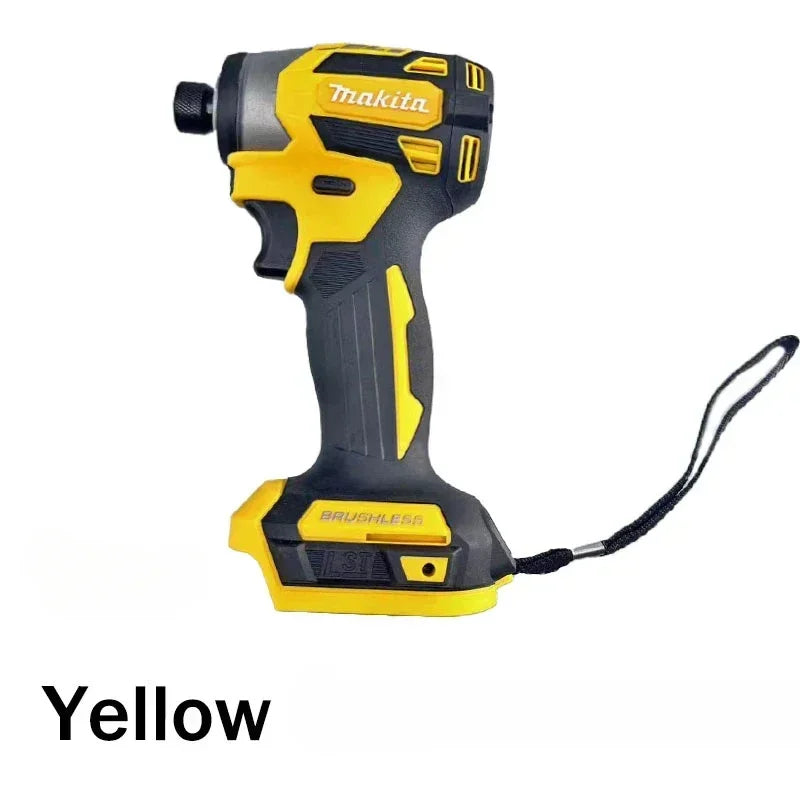 18V Cordless Brushless Impact Driver — 180 N·m (133 lb·ft) Rechargeable Impact Drill with T-Mode