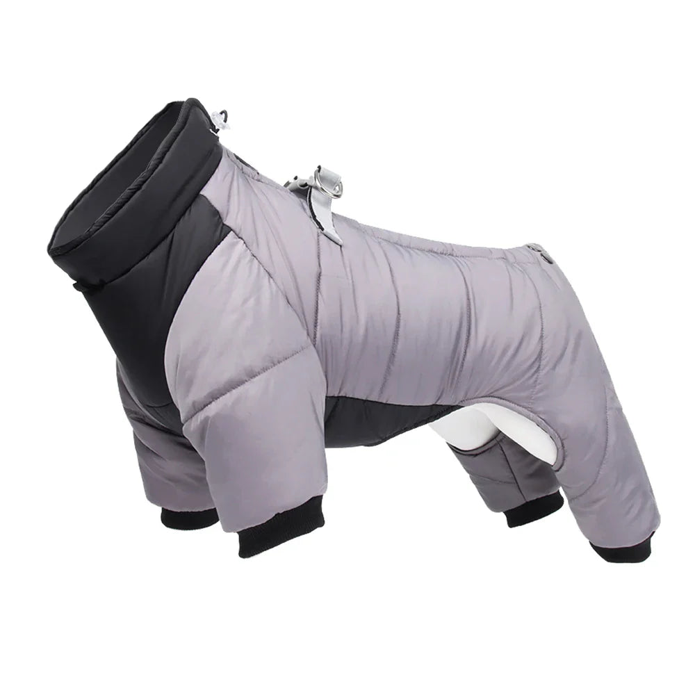 Waterproof Padded Winter Dog Jacket – Warm Thick Coat for Small & Medium Dogs (Chihuahua, French Bulldog, Pug)