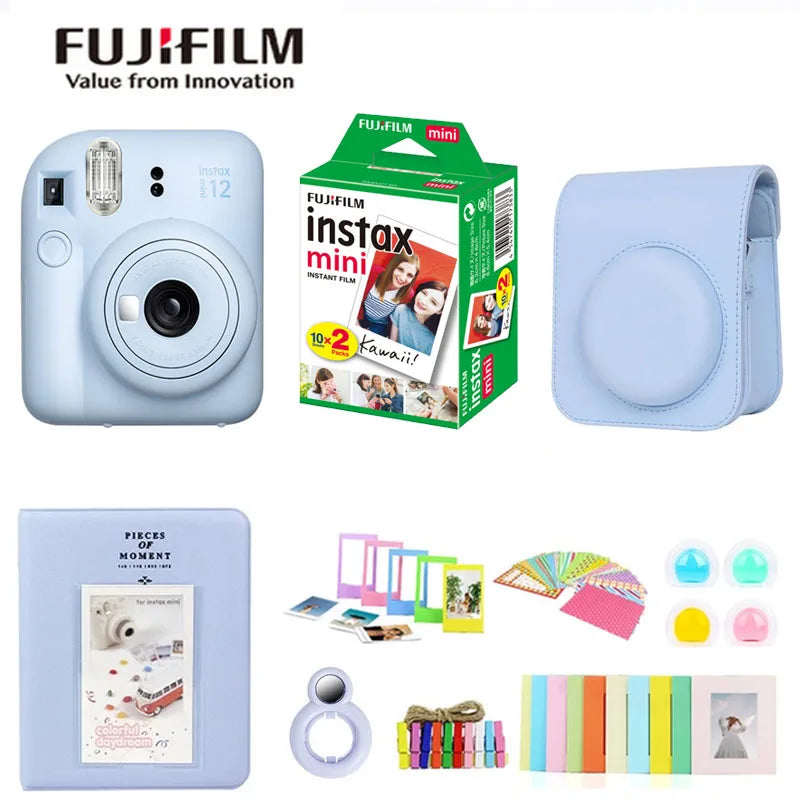 Instant Mini Film Camera with Film Pack and Camera Bag Options, Instant Print Photo Camera