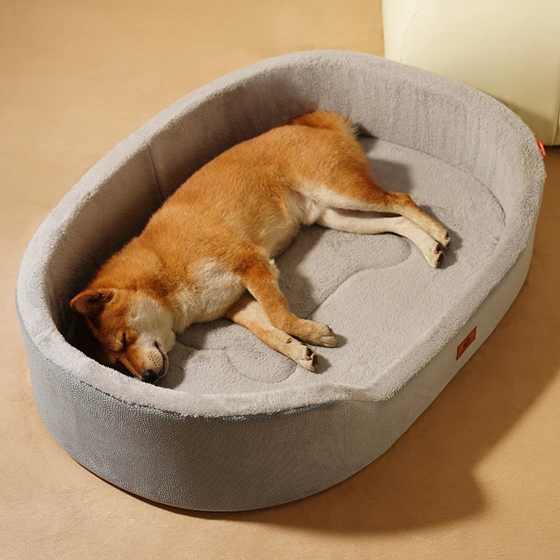 Orthopedic Waterproof Dog Bed for Medium to Large Dogs – Winter Couch Pet Bed