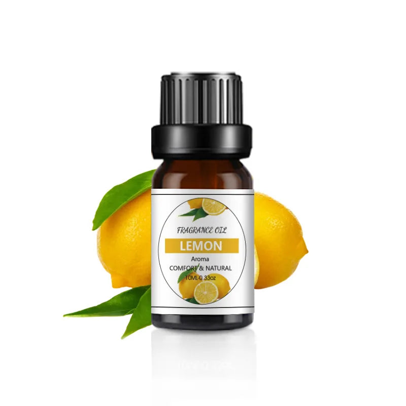 10ml (0.34 fl oz) Organic Essential Oil, 33 Scents Aromatherapy Fragrance Oil for Diffuser, Candle & Soap Making, Sleep