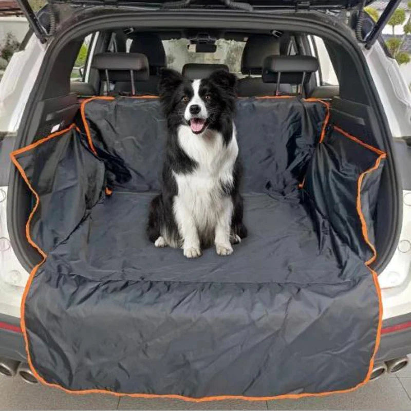 Waterproof Dog Car Seat Cover Hammock — Universal Rear Seat Protector for Small, Medium & Large Dogs, 185 x 105 x 38 cm (73 x 41 x 15 in)