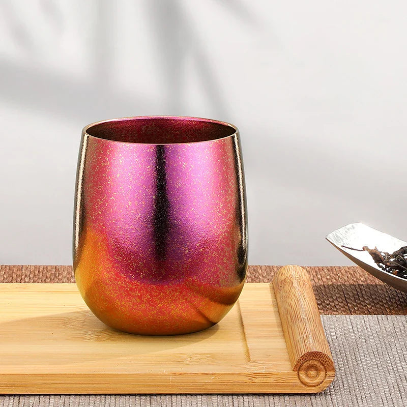 Double-Wall Titanium Insulated Mini Coffee Mugs & Whiskey Tumblers – Teacups (4 oz / 120 ml, 8.8 oz / 260 ml, 13.5 oz / 400 ml)