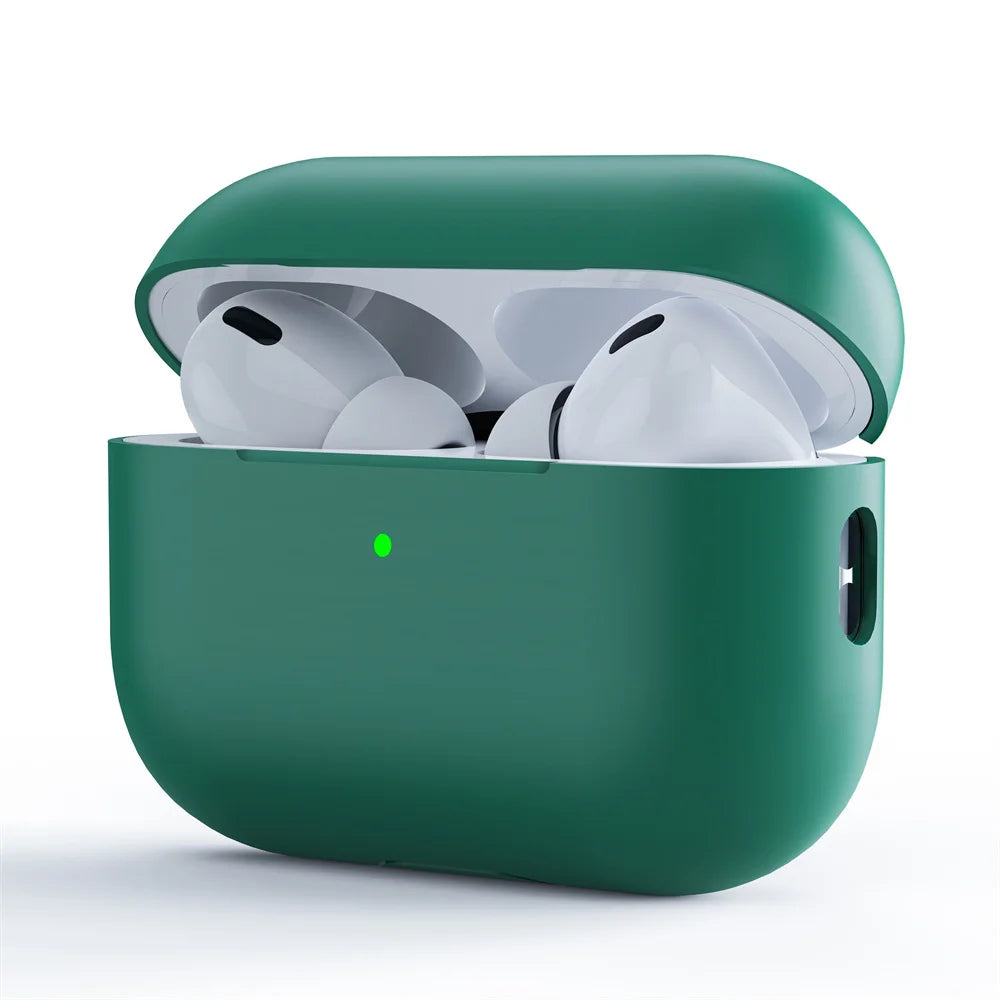 Ultra-Thin Silicone Earbud Case — Protective Charging Case Cover for True Wireless Earbuds (Lightweight, Anti-Slip)