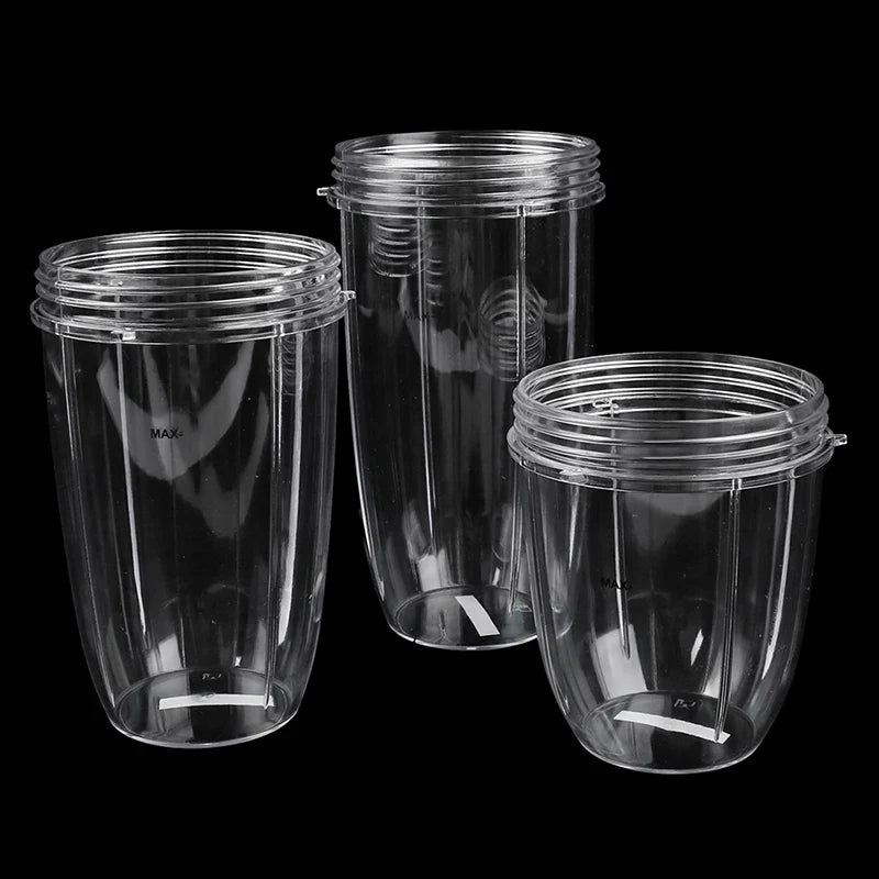 Clear PC Replacement Juicer Cup for Personal Juicer & Blender — 18/24/32 oz (532/710/946 ml)