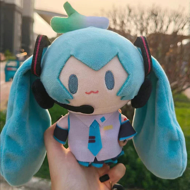 Hatsune Miku Kawaii Q-Version Plush Figure 15 cm (5.9 in) Mini Anime Doll Collectible Gift for Girls