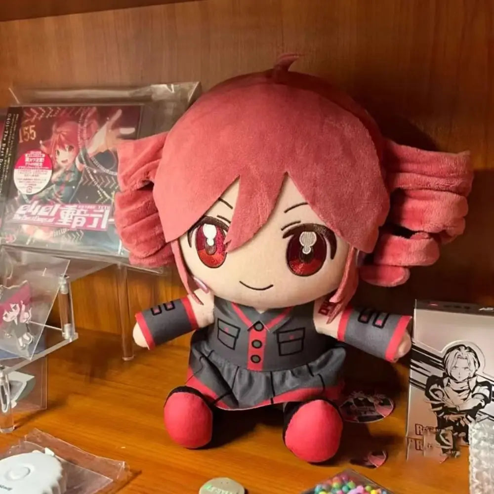 Kasane Teto Plush 20 cm (7.87 in) Soft Kawaii Vtuber Plushie Pillow Stuffed Toy for Kids & Adults