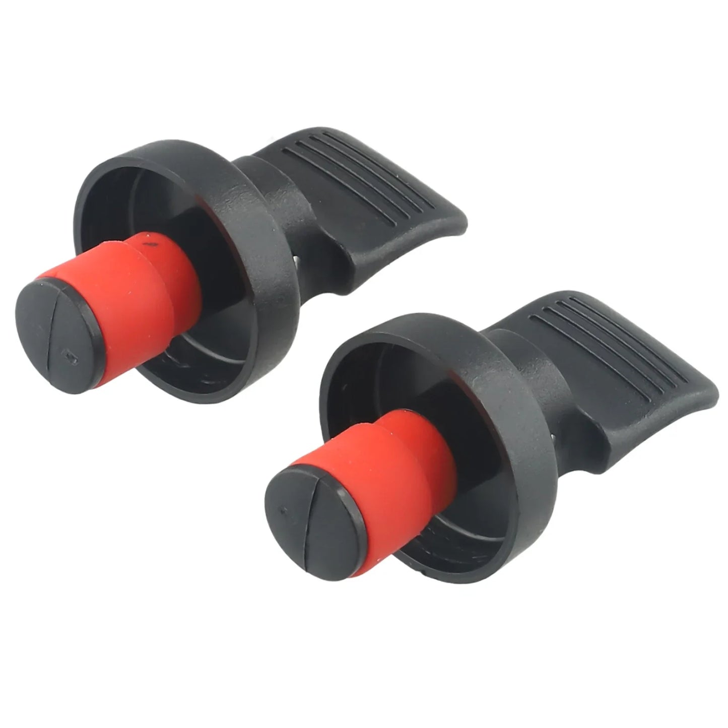 Wine Bottle Stopper Set (2/4/6-Pack) Hand-Press Airtight Rubber Sealers for Wine, Beer, Champagne & Oil