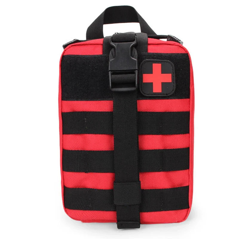 Tactical Molle IFAK First Aid Waist Pack – EDC Medical Pouch for Hunting, Hiking & Camping