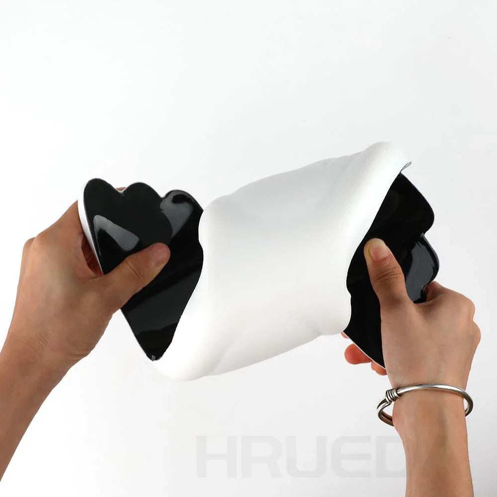 Angel Wing Memory Foam Wrist Rest & Mouse Pad for Mechanical Keyboard and Laptop — Ergonomic Wrist Support