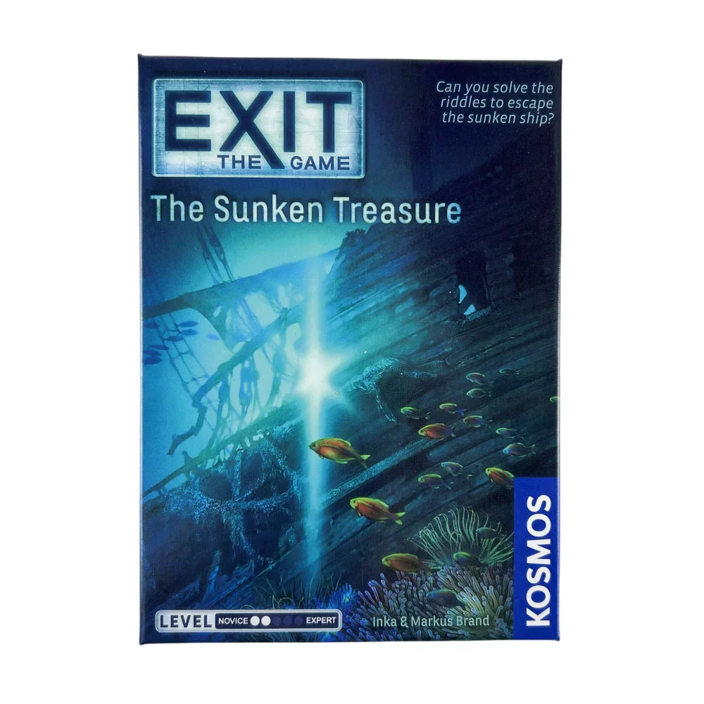 Escape Room Card Game Decks – The Abandoned Cabin, Haunted Roller Coaster, Dead Man on the Orient Express, House of Riddles