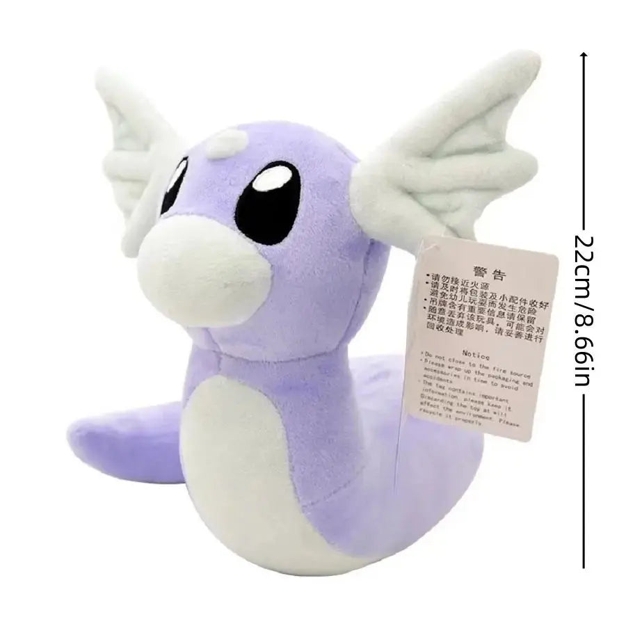 Gengar Plush Toy 24cm (9.4in) – Cute Ghost Cartoon Soft Stuffed Doll for Kids Birthday Gift