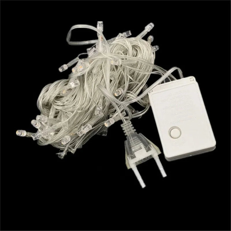 Outdoor LED String Lights 10M (32.8 ft) Waterproof Fairy Lights Festoon for Wedding Party Garden Patio