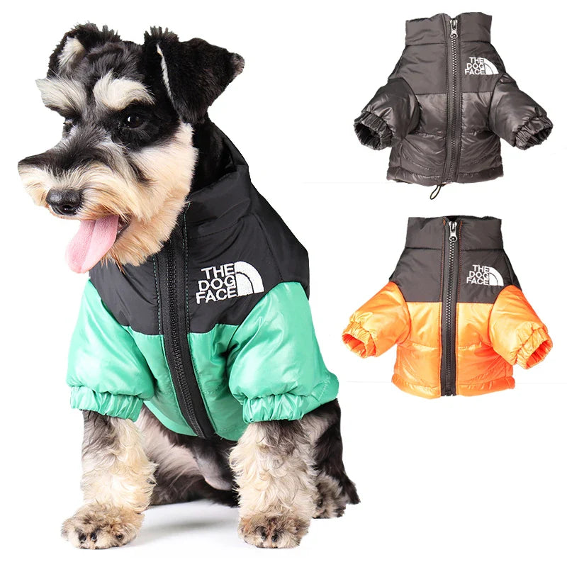 Windproof Winter Dog Jacket Padded Reflective Coat for Puppy, Small/Medium/Large Dogs (XS-3XL)