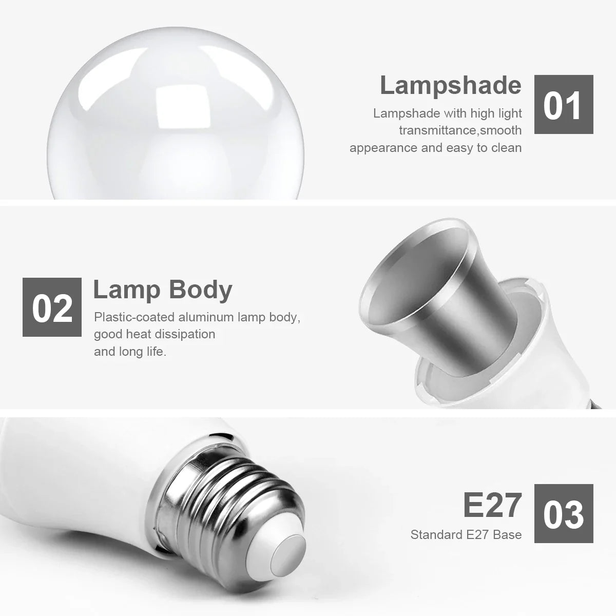 2-Pack LED Motion Sensor Night Light — Radar Microwave Induction, E27 12W, Auto On/Off in Dark, 110–220V for Bedroom & Nursery