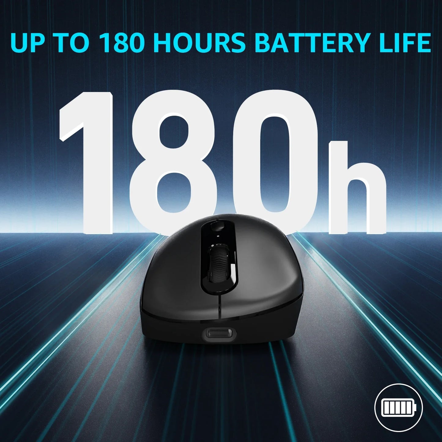 Wireless Gaming Mouse 59g (2.08 oz) Ultra-Light 8KHz (8000Hz) Polling 26,000 DPI 9 Programmable Buttons Ultimate Optical Sensor