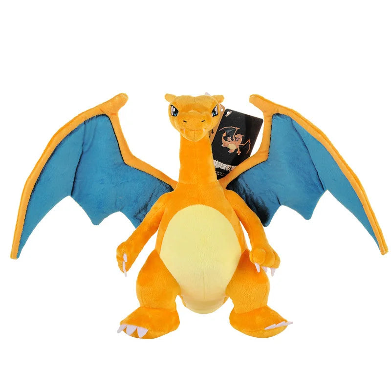 Mega Charizard X & Y Plush Toy - Kawaii Shiny Gigantamax Charizard Rayquaza Soft Anime Stuffed Figure