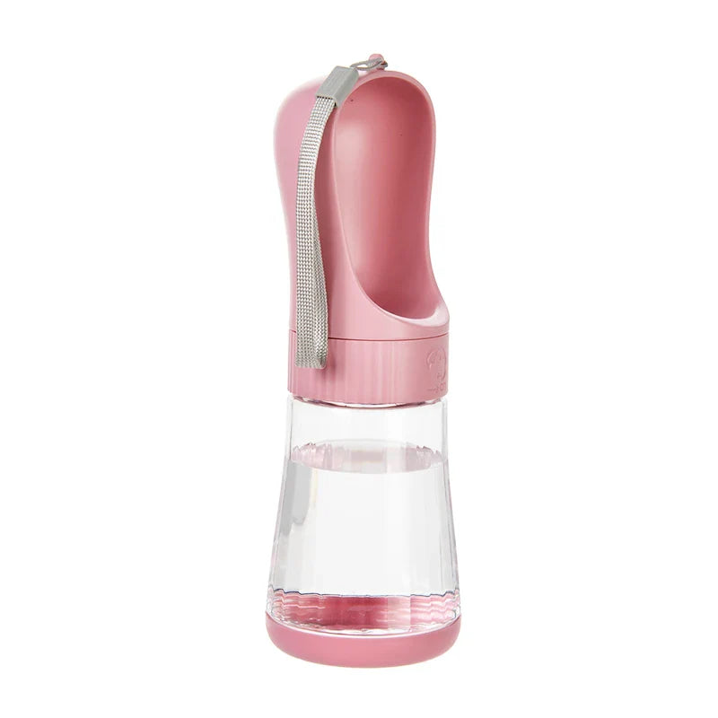 Portable 2-in-1 Dog Water Bottle with Food Container – Travel Pet Water Dispenser for Small to Large Dogs & Cats